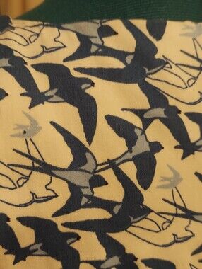 Fit N Flare Closet London Bird Print Dress